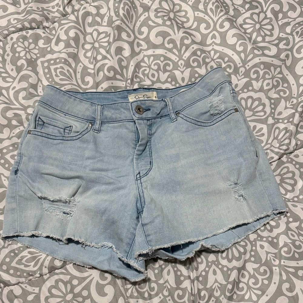Jessica Simpson Light Blue Jean Shorts